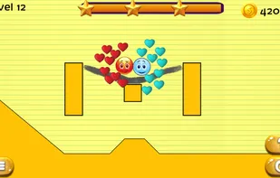 Love Balls: Ice and Fire screenshot 1