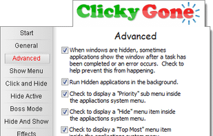 Clicky Gone screenshot 2