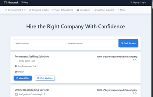 Service companies list