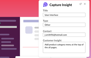 Collect Feedback From All The Tools You Already Use
Anywhere on the web with our Chrome Extension.
Pull feedback directly from the tools you already use
