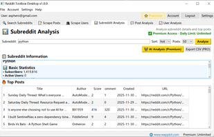 Reddit Toolbox screenshot 3
