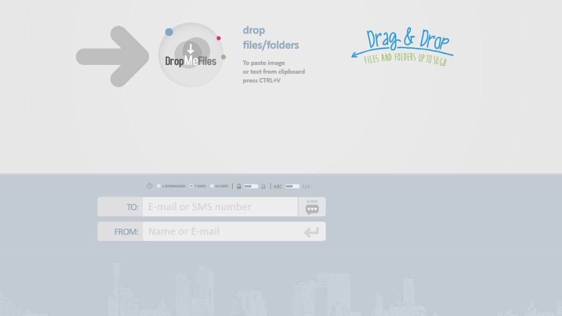 DropMeFiles: Share large files and folders (up to 50 GB) for free ...