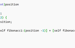 Objective-C screenshot 1