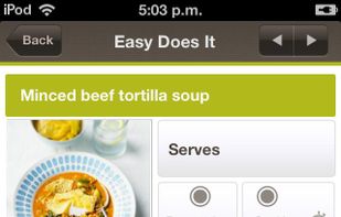 Waitrose screenshot 1