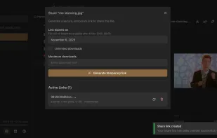Vault - Creating a Share
