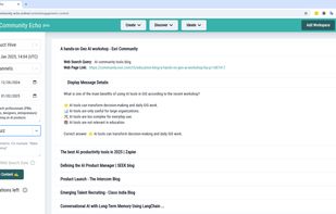 Community Echo screenshot 2