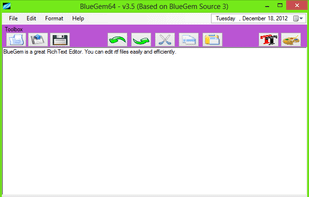 BlueGem screenshot 1