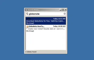 GloboNote screenshot 2