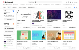 Globashare screenshot 2