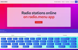 Radio.menu - radio stations online screenshot 1