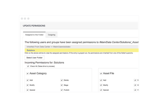 granular user permissions