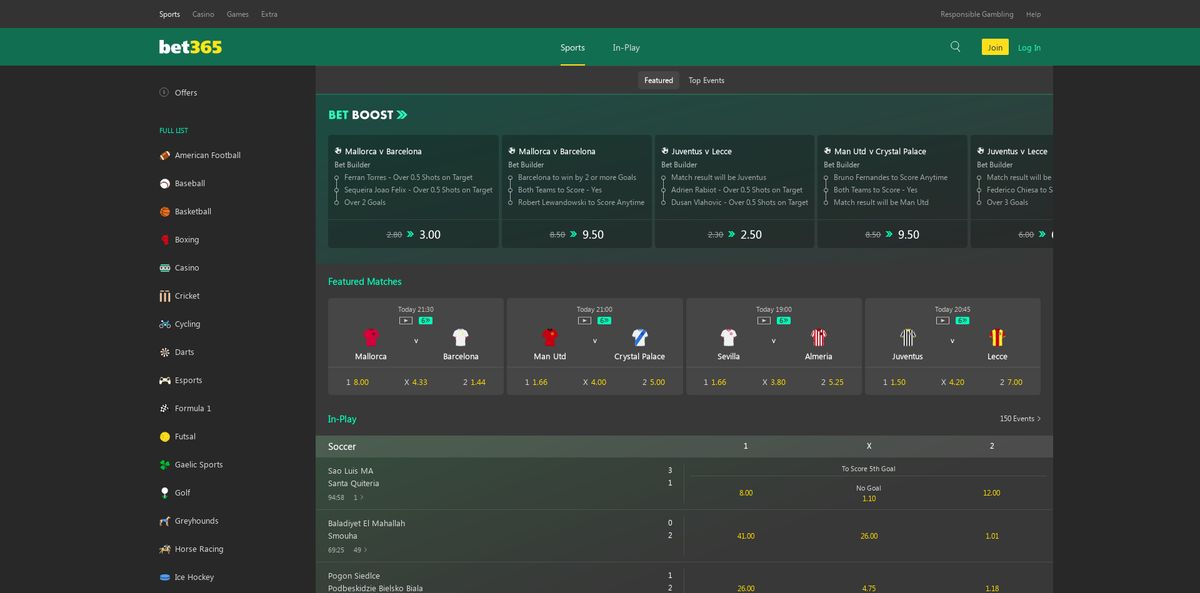 bet365 Alternatives Top 10 Betting Services & Similar Websites