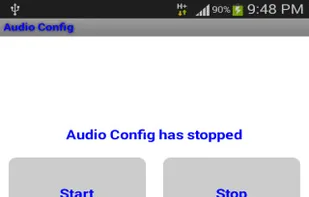 Audio Config screenshot 1