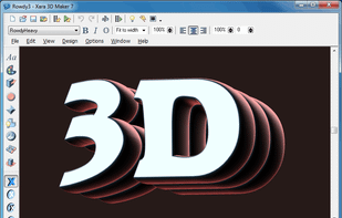 Xara 3D Maker screenshot 1