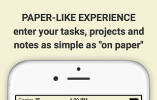 TaskOnPaper screenshot 1