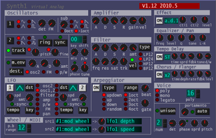 Synth1 screenshot 1