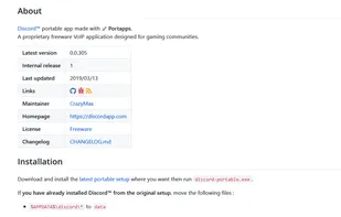 Portapps screenshot 1