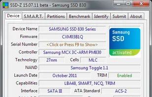 SSD-Z screenshot 1