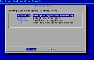 Turnkey Linux screenshot 1