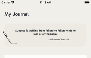 Gratitude Journal screenshot 1