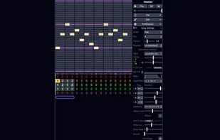 An example of a composition in JummBox 2.5..