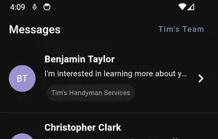 Contactable screenshot 1