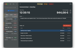 TimeBill screenshot 1