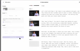 Synthesia.io screenshot 2