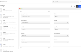 Drag and Drop Doctype Editor / Form Builder
