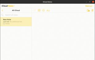 iCloud for Linux screenshot 3
