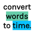 Words to Time icon
