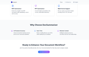 DocSummarizer screenshot 3