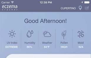 Eczema Tracker screenshot 1