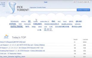 Picktorrent screenshot 1