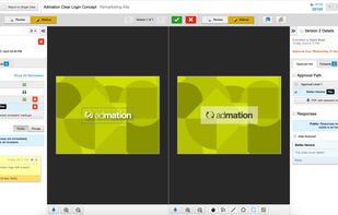 Compare revisions side-by-side and collate feedback from teams in a few short steps. 
