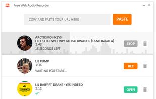 Free MP3 Recorder for SoundCloud screenshot 1