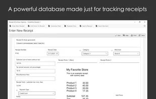 SimpleOne Receipts screenshot 1