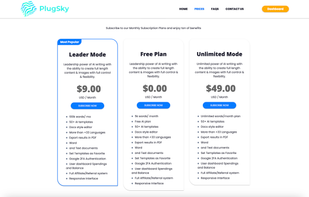 PlugSky AI Content Copywriter screenshot 1