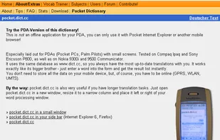 Try the PDA version of this dictionary!