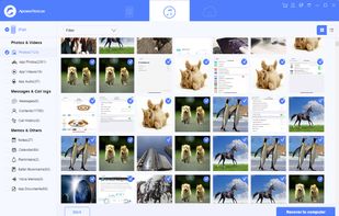 Recover photos.