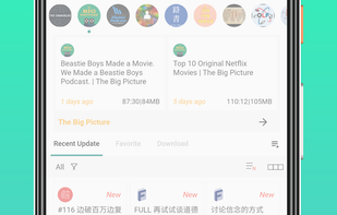 Tsacdop screenshot 1