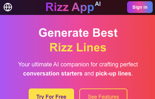 Rizz App AI screenshot 1