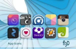fl3D Icon Pack screenshot 1