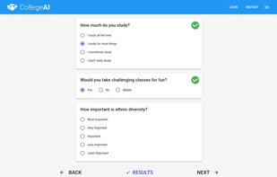 CollegeAI screenshot 1