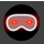 Bitcoin Laser Eyes icon