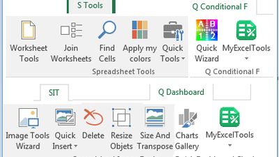 Is a collection of Excel Chart and Image Tools plugins to easily insert multiple images, Charts, Dashboards, Conditional Formatting and other resources or functions. 