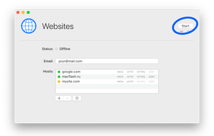 Websites screenshot 1