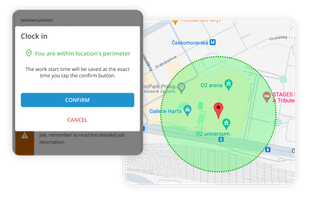 Efficient Time Tracking with Geolocation