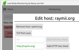 Leaf Node Monitoring screenshot 1