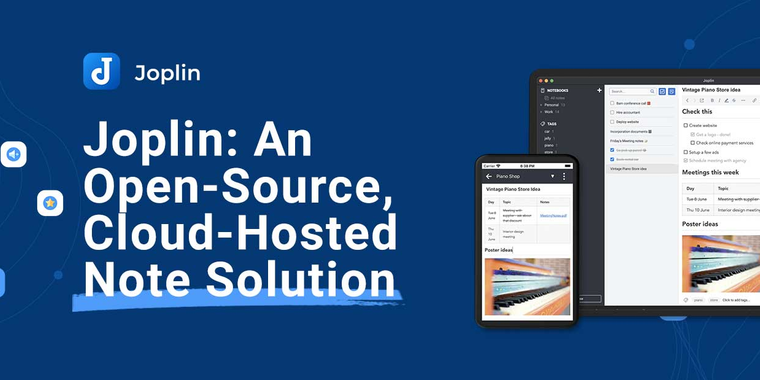 Joplin 2.14 update introduces OCR, enhanced backup plugin, and improved rich text editor image